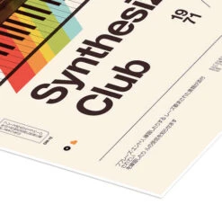 Synthesizers Club Florent Bodart Plakat 30 X 40 Cm Billedramme -POSTERLOUNGE Salg 730130 poster empCorner l