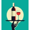 Red Wine Omar Escalante Plakat 30 X 40 Cm Billedramme -POSTERLOUNGE Salg 730324 poster l