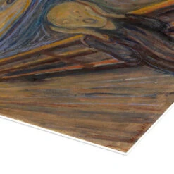 Skriget, 1893 Edvard Munch Plakat 30 X 40 Cm Billedramme -POSTERLOUNGE Salg 730477 poster empCorner l