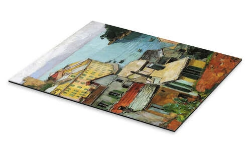 Portofino Carl Moll Galleritryk 20 X 30 Cm Billedramme 4 Portofino Carl Moll Galleritryk 20 X 30 Cm Billedramme - Billede 2