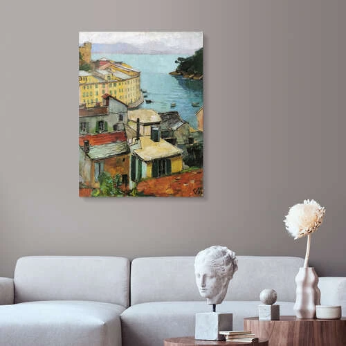 Portofino Carl Moll Galleritryk 20 X 30 Cm Billedramme 6 Portofino Carl Moll Galleritryk 20 X 30 Cm Billedramme - Billede 4