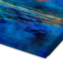 Blue Iceland Annette Schmucker Lærredsbillede 30 X 20 Cm Billedramme 7 Blue Iceland Annette Schmucker Lærredsbillede 30 X 20 Cm Billedramme -POSTERLOUNGE Salg 732051 canvas empCorner l