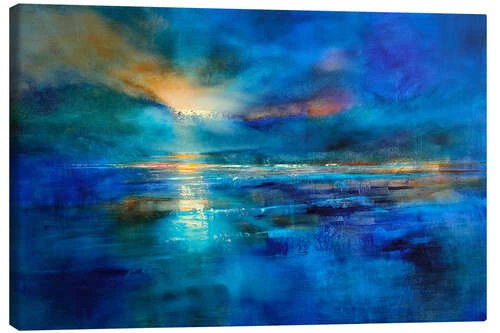 Blue Iceland Annette Schmucker Lærredsbillede 30 X 20 Cm Billedramme 3 Blue Iceland Annette Schmucker Lærredsbillede 30 X 20 Cm Billedramme