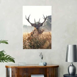 Imposing Deer In An Enchanted Landscape Max Ellis Plakat 20 X 30 Cm Billedramme -POSTERLOUNGE Salg 732669 poster room photography l