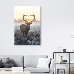 I Heart You Deer Max Ellis Galleritryk 20 X 30 Cm Billedramme -POSTERLOUNGE Salg 732678 gallery print room photography l