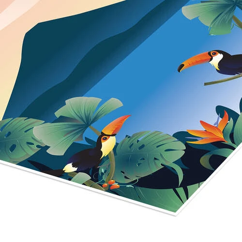 Arenal Volcano - Costa Rica Omar Escalante Plakat 20 X 30 Cm Billedramme 5 Arenal Volcano - Costa Rica Omar Escalante Plakat 20 X 30 Cm Billedramme - Billede 3