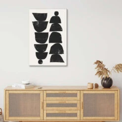 Japandi Minimal Plant Dan Hobday Lærredsbillede 20 X 30 Cm Billedramme -POSTERLOUNGE Salg 734245 canvas room contemporary l