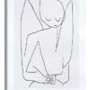 Forgetful Angel Paul Klee Lærredsbillede 20 X 30 Cm Billedramme -POSTERLOUNGE Salg 734319 canvas l