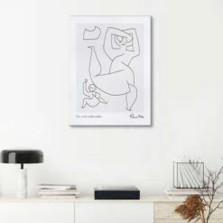 Demonstrate And Imitate Paul Klee Lærredsbillede 20 X 30 Cm Billedramme 9 Demonstrate And Imitate Paul Klee Lærredsbillede 20 X 30 Cm Billedramme -POSTERLOUNGE Salg 734320 canvas room minimalist l