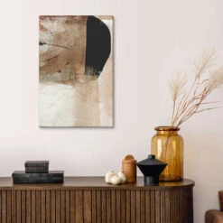 Go III Dan Hobday Lærredsbillede 20 X 30 Cm Billedramme -POSTERLOUNGE Salg 734348 canvas room brown l