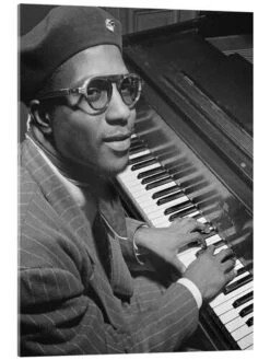 Thelonious Monk II William P. Gottlieb/LOC Akrylbillede 20 X 30 Cm Billedramme