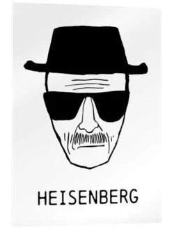 Heisenberg - Breaking Bad Michael Tarassow Akrylbillede 20 X 30 Cm Billedramme