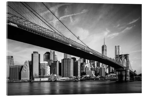 Under The Brooklyn Bridge Matteo Colombo Akrylbillede 30 X 20 Cm Billedramme 3 Under The Brooklyn Bridge Matteo Colombo Akrylbillede 30 X 20 Cm Billedramme