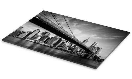 Under The Brooklyn Bridge Matteo Colombo Akrylbillede 30 X 20 Cm Billedramme 4 Under The Brooklyn Bridge Matteo Colombo Akrylbillede 30 X 20 Cm Billedramme - Billede 2