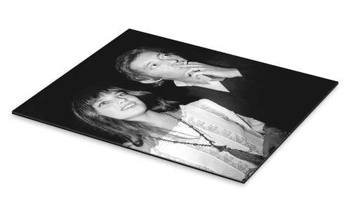 Jane Birkin And Serge Gainsbourg, At The Premiere Of 'Cannabis', 1970 Galleritryk 20 X 30 Cm Billedramme 4 Jane Birkin And Serge Gainsbourg, At The Premiere Of 'Cannabis', 1970 Galleritryk 20 X 30 Cm Billedramme - Billede 2