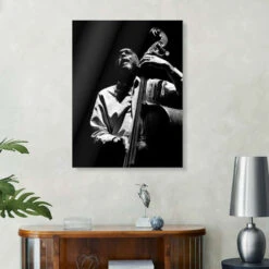 Ron Carter Has Double Bass, Cite De La Musique, Paris Galleritryk 20 X 30 Cm Billedramme -POSTERLOUNGE Salg 736523 gallery print room stars and celebrities l