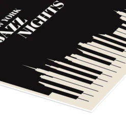 Jazz Nights KUBISTIKA Plakat 20 X 30 Cm Billedramme -POSTERLOUNGE Salg 736749 poster empCorner l