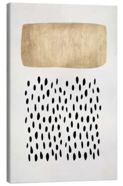 Opus No. 5 KUBISTIKA Lærredsbillede 20 X 30 Cm Billedramme