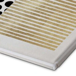 Popcorn KUBISTIKA Lærredsbillede 20 X 30 Cm Billedramme -POSTERLOUNGE Salg 736807 canvas empCorner l