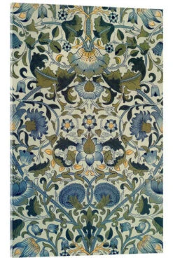 Lodden Chintz Textile Printing William Morris Akrylbillede 20 X 30 Cm Billedramme