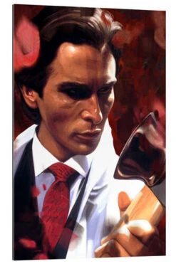American Psycho Dmitry Belov Galleritryk 20 X 30 Cm Billedramme