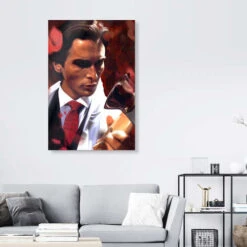 American Psycho Dmitry Belov Galleritryk 20 X 30 Cm Billedramme -POSTERLOUNGE Salg 738480 gallery print room stars and celebrities l