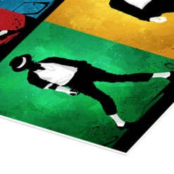 Michael Jackson Silhouettes Nikita Abakumov Plakat 30 X 40 Cm Billedramme -POSTERLOUNGE Salg 738786 poster empCorner l