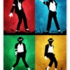 Michael Jackson Silhouettes Nikita Abakumov Plakat 30 X 40 Cm Billedramme -POSTERLOUNGE Salg 738786 poster l