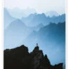 Alpes Mountain Layers Thomas Beauquesne Plakat 20 X 30 Cm Billedramme -POSTERLOUNGE Salg 739132 poster l