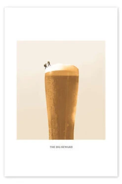 The Big Reward Maarten Léon Plakat 20 X 30 Cm Billedramme