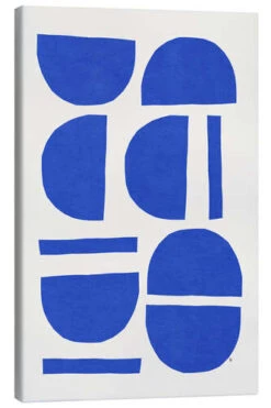 Sculptural 1 Tracie Andrews Lærredsbillede 20 X 30 Cm Billedramme