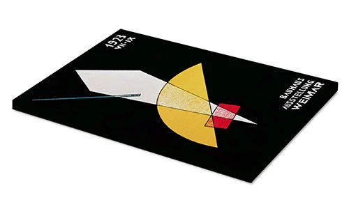 Bauhaus Exhibition Weimar, 1923 László Moholy-Nagy Lærredsbillede 20 X 30 Cm Billedramme 4 Bauhaus Exhibition Weimar, 1923 László Moholy-Nagy Lærredsbillede 20 X 30 Cm Billedramme - Billede 2