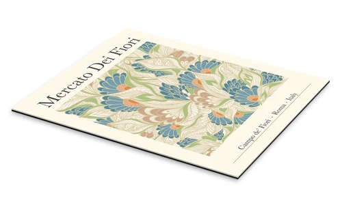 Mercato Dei Fiori (Flower Market), Roma Galleritryk 20 X 30 Cm Billedramme 4 Mercato Dei Fiori (Flower Market), Roma Galleritryk 20 X 30 Cm Billedramme - Billede 2