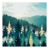 Blue Forest Mist SpaceFrog Designs Plakat 30 X 30 Cm Billedramme -POSTERLOUNGE Salg 739706 poster l
