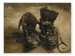 Shoes, 1886 Vincent Van Gogh Plakat 40 X 30 Cm Billedramme