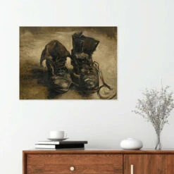 Shoes, 1886 Vincent Van Gogh Plakat 40 X 30 Cm Billedramme -POSTERLOUNGE Salg 741260 poster room painting l
