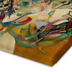 Composition No. 7 (1913) Wassily Kandinsky Lærredsbillede 30 X 20 Cm Billedramme -POSTERLOUNGE Salg 742049 canvas empCorner l