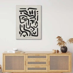 Abstract Minimalist Art Olga Telnova Lærredsbillede 20 X 30 Cm Billedramme -POSTERLOUNGE Salg 742285 canvas room illustrations l