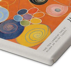 The Ten Largest (No. 3) Hilma Af Klint Lærredsbillede 20 X 30 Cm Billedramme -POSTERLOUNGE Salg 743507 canvas empCorner l