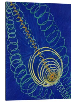 Group I, Primordial Chaos, No. 16, From The WU/Rose Series, 1906 Hilma Af Klint Galleritryk 20 X 30 Cm Billedramme