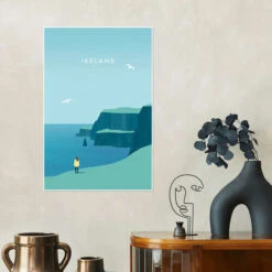 Ireland Katinka Reinke Plakat 20 X 30 Cm Billedramme -POSTERLOUNGE Salg 743787 poster room illustrations l