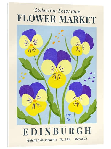 Flower Market Edinburgh Pansies TAlex Galleritryk 20 X 30 Cm Billedramme 3 Flower Market Edinburgh Pansies TAlex Galleritryk 20 X 30 Cm Billedramme