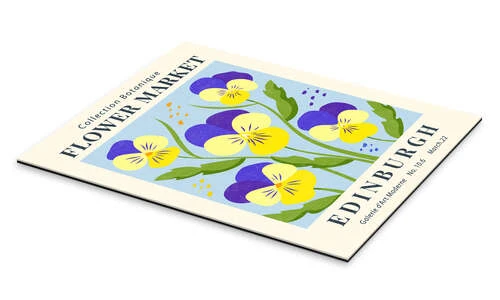 Flower Market Edinburgh Pansies TAlex Galleritryk 20 X 30 Cm Billedramme 4 Flower Market Edinburgh Pansies TAlex Galleritryk 20 X 30 Cm Billedramme - Billede 2