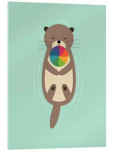 Sweet Otter Andy Westface Akrylbillede 20 X 30 Cm Billedramme 3 Sweet Otter Andy Westface Akrylbillede 20 X 30 Cm Billedramme