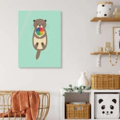 Sweet Otter Andy Westface Akrylbillede 20 X 30 Cm Billedramme 9 Sweet Otter Andy Westface Akrylbillede 20 X 30 Cm Billedramme -POSTERLOUNGE Salg 744292 acrylic glass room pictures for kids l