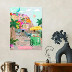 Manarola Di Cinque Terre Taika Tori Plakat 30 X 40 Cm Billedramme 9 Manarola Di Cinque Terre Taika Tori Plakat 30 X 40 Cm Billedramme -POSTERLOUNGE Salg 744771 poster room illustrations l