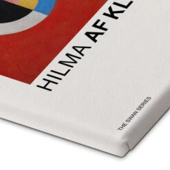The Swan No 17 Hilma Af Klint Lærredsbillede 20 X 30 Cm Billedramme -POSTERLOUNGE Salg 745337 canvas empCorner l