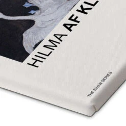 The Swan No 1 Hilma Af Klint Lærredsbillede 20 X 30 Cm Billedramme -POSTERLOUNGE Salg 745340 canvas empCorner l