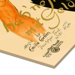 Samba Song! Akrylbillede 20 X 30 Cm Billedramme -POSTERLOUNGE Salg 745374 acrylic glass empCorner l