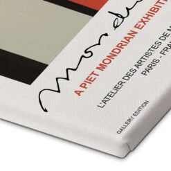 Gallery Edition No. 3027 Piet Mondrian Lærredsbillede 20 X 30 Cm Billedramme -POSTERLOUNGE Salg 745416 canvas empCorner l